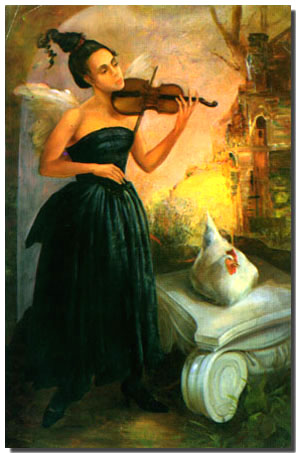 Fiddle Lady